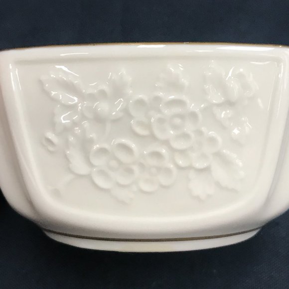 Vintage Lenox Hors d'Oeuvres Dish and Candy Dish with 24K Gold Trim - Picture 11 of 12